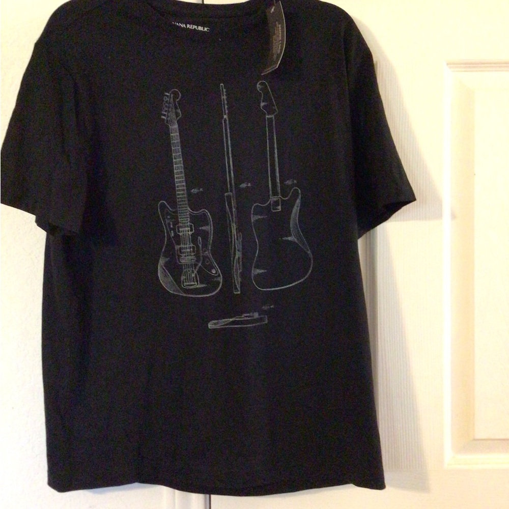 Black Graphic  T-Shirt